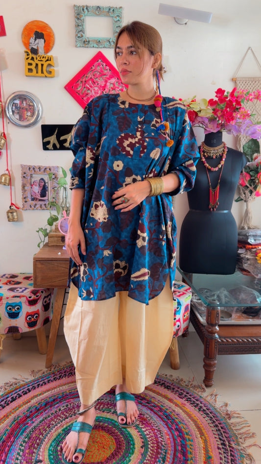 Kalamkari Print Boxy Fit Co-ord Set
