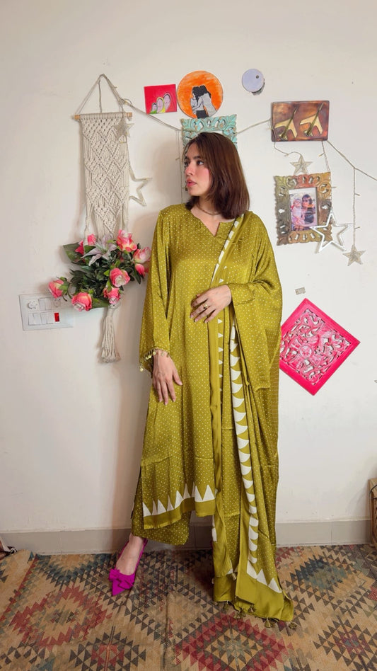Modal Anti-Fit Stitched Suit Set