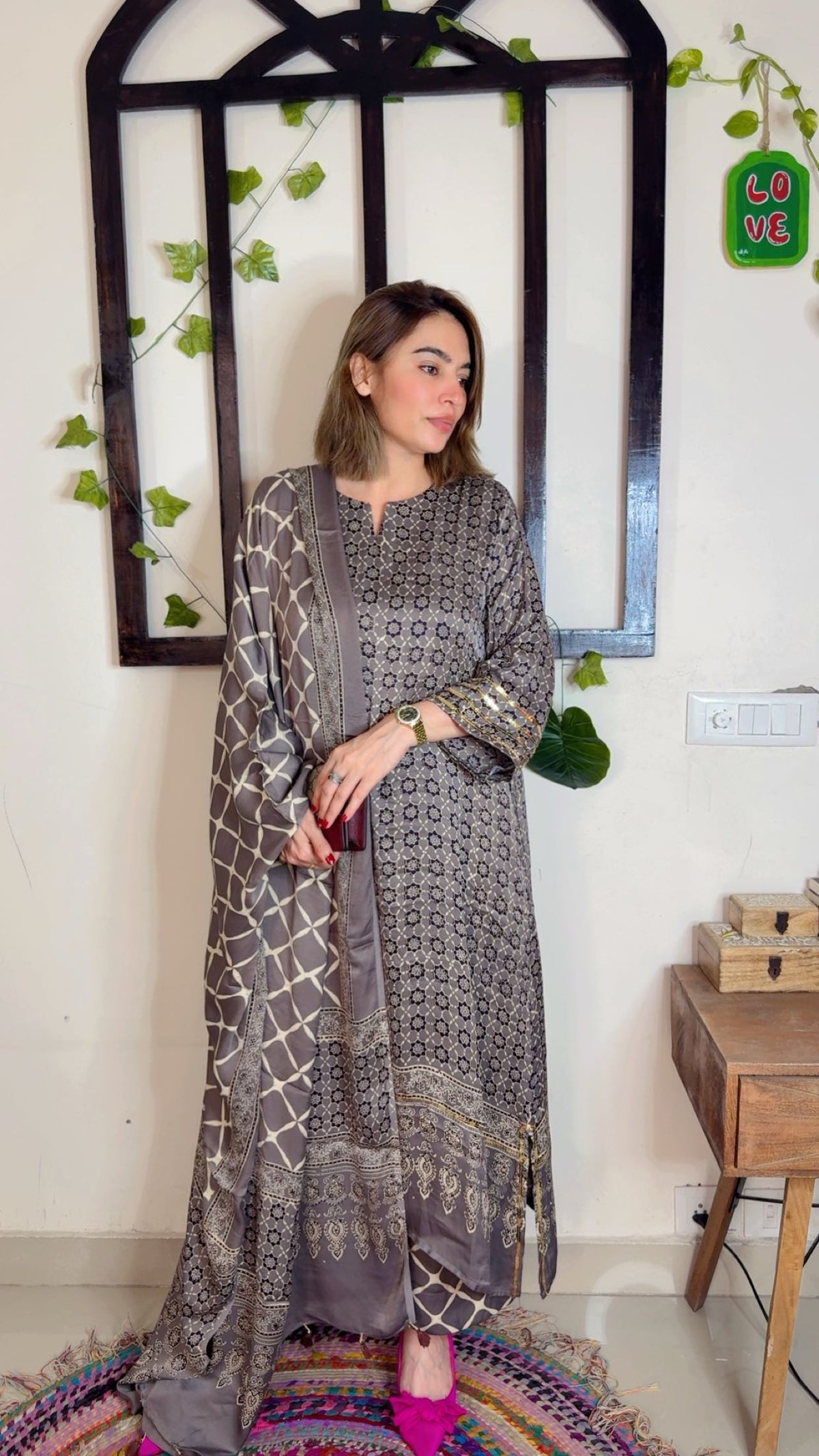 Modal Silk Stitch Suit ✨