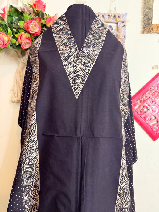Taj Cotton Ajrakh Kurta Fabric