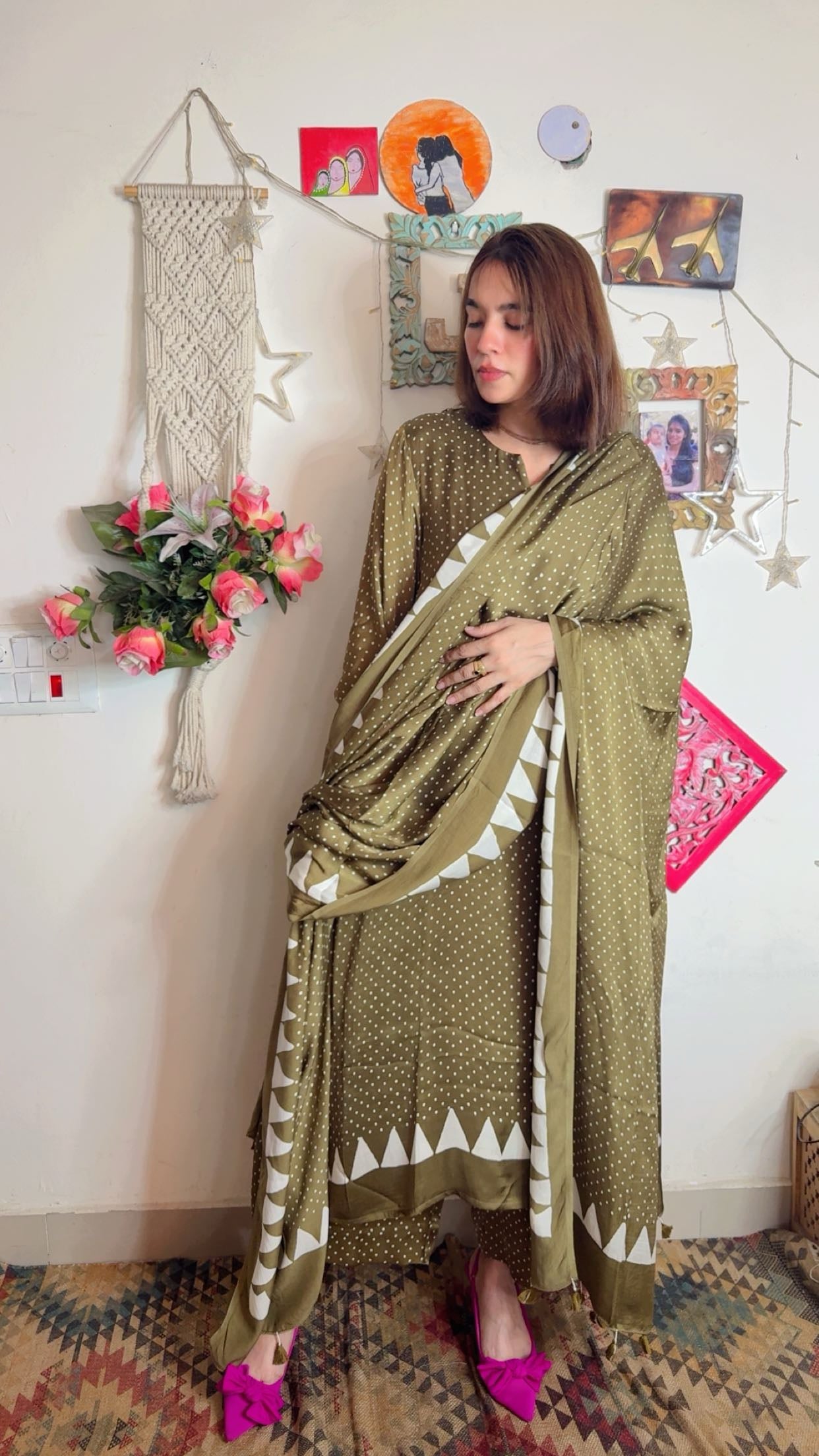 Modal Anti-Fit Stitched Suit Set