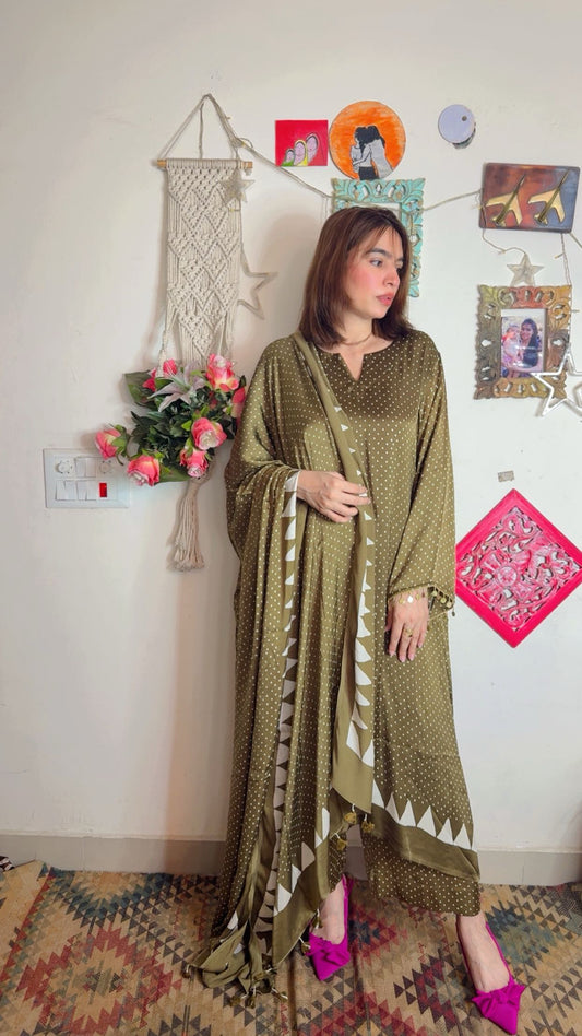Modal Anti-Fit Stitched Suit Set