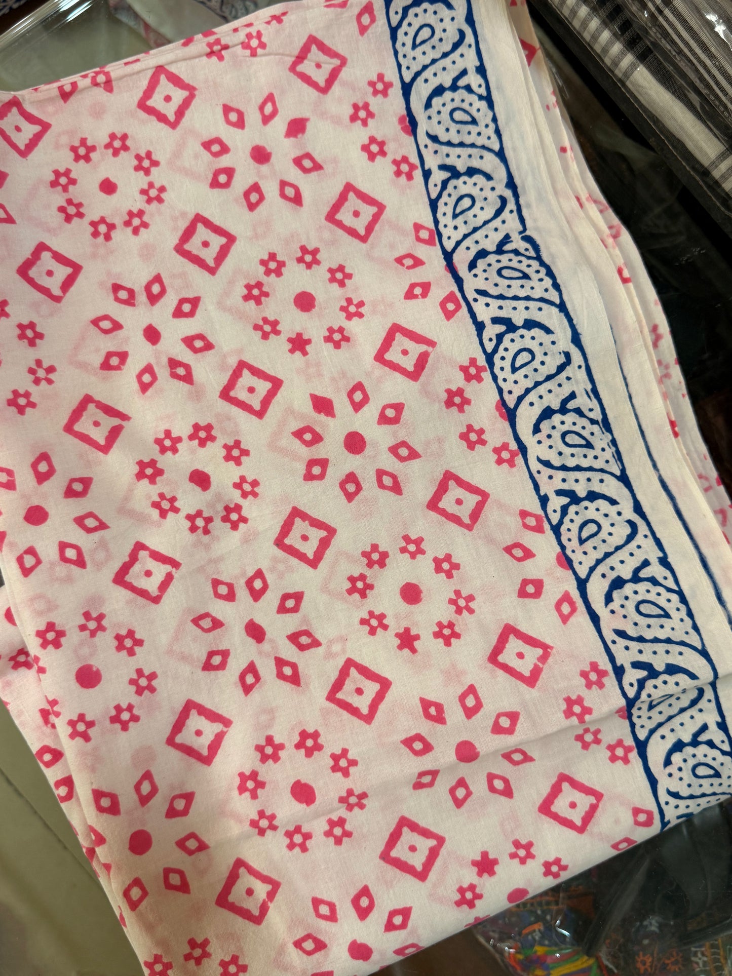 Premium Mul Cotton Special Bagh Full Suit Set