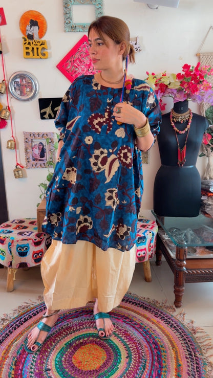 Kalamkari Print Boxy Fit Co-ord Set