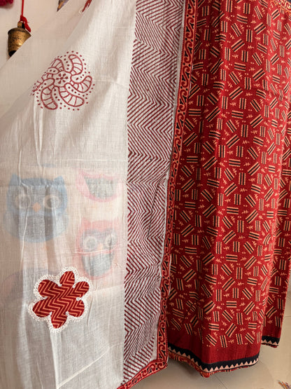 Cotton Ajrakh Suit