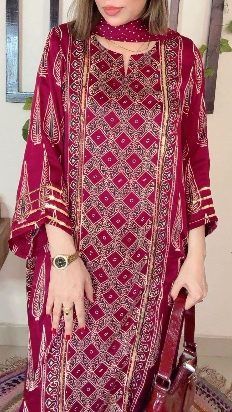 Modal Silk Stitch Suit ✨
