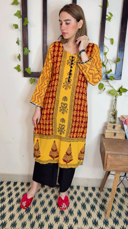 Bagh Cotton Stitch Kurta