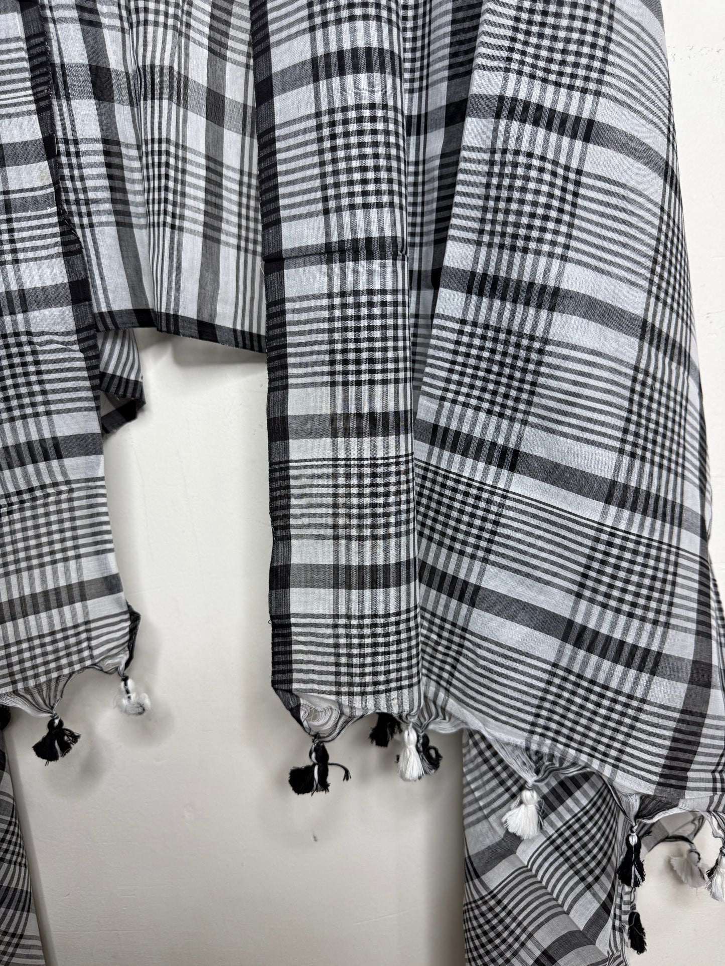 Jamdani Cotton Checks Suit Set