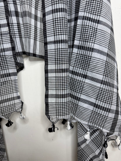 Jamdani Cotton Checks Suit Set