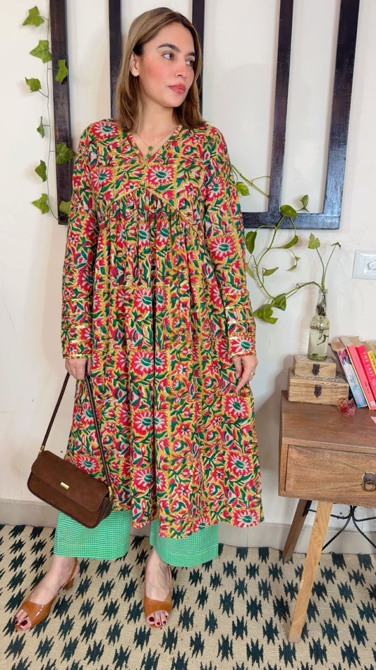 Handblock Kalamkari Stitch set