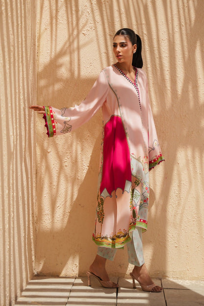 Crape stitch suit