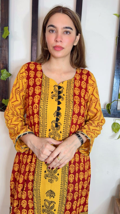 Bagh Cotton Stitch Kurta
