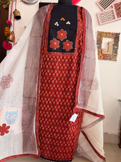 Cotton Ajrakh Suit