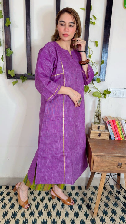 Premium Handloom Cotton Phirn Set ✨
