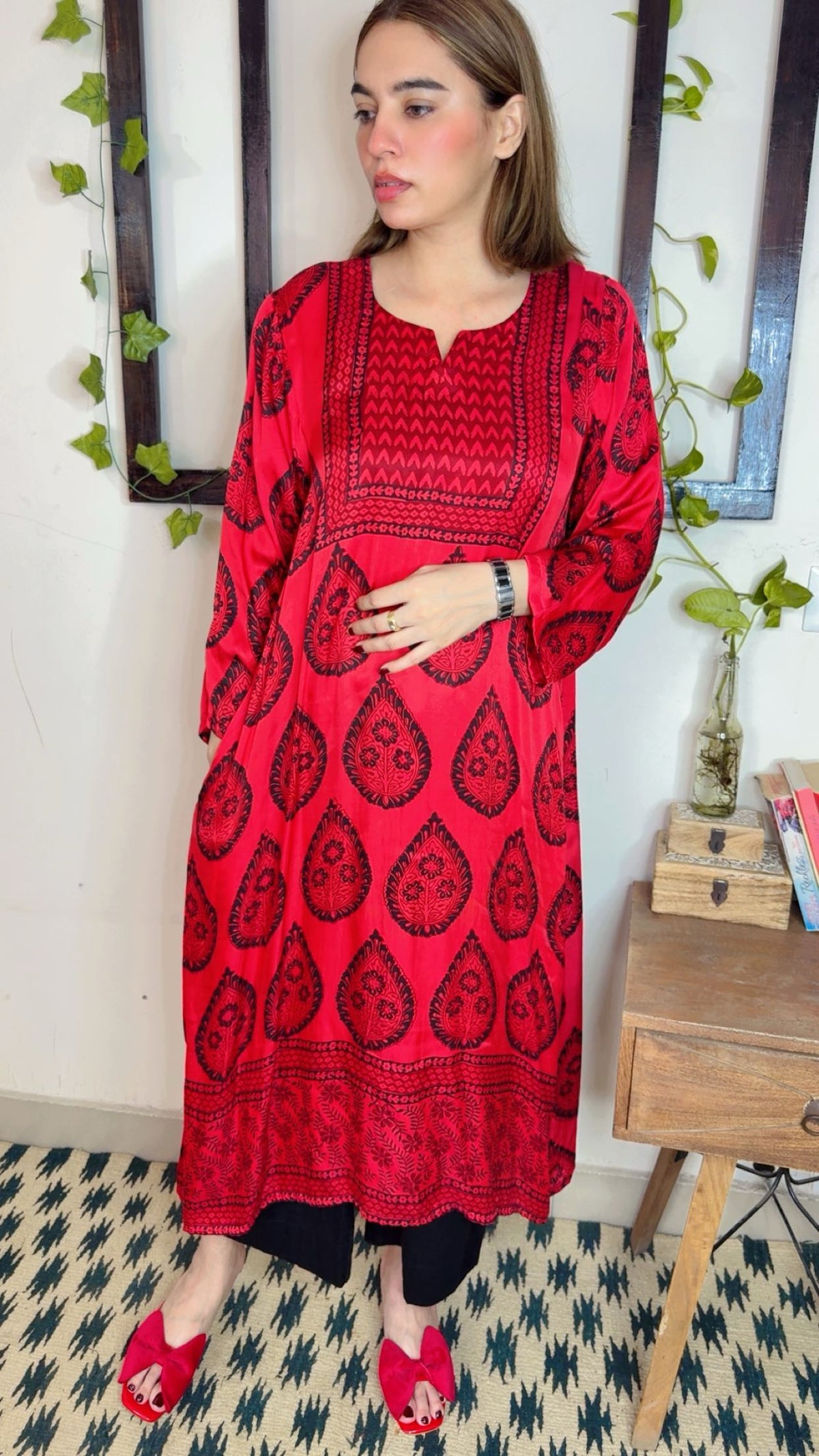 Modal Bagh Stitch Kurta