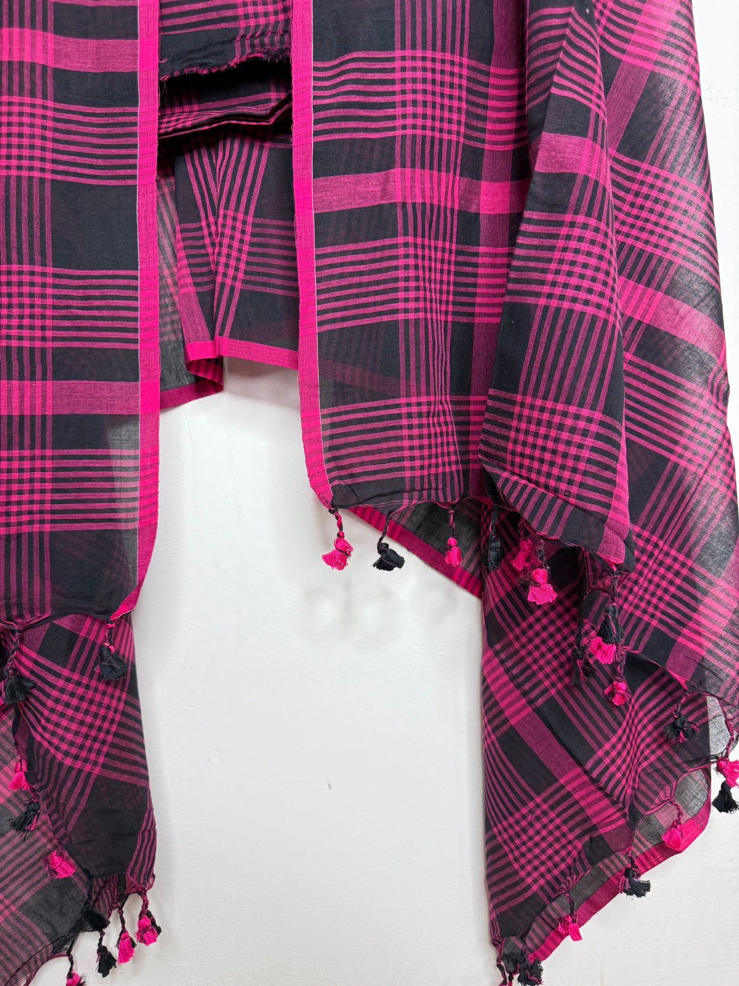 Jamdani Cotton Checks Suit Set