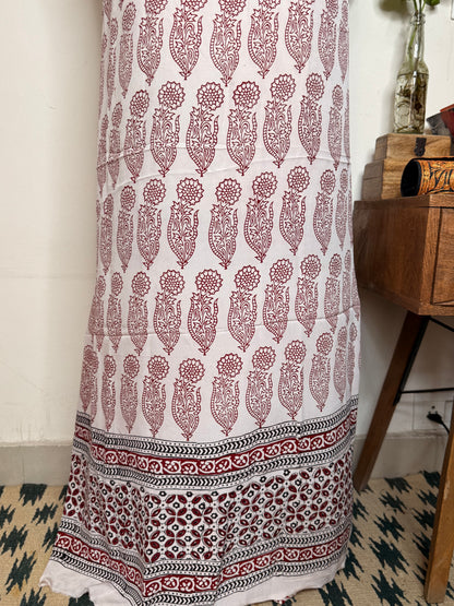 Premium Bagh Crepe Unstitched Kurta ✨