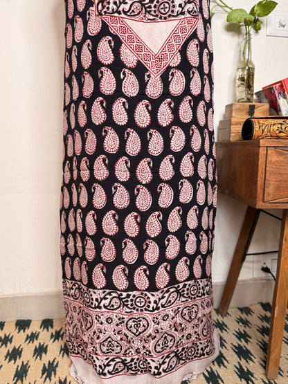 Premium Bagh Crepe Unstitched Kurta ✨