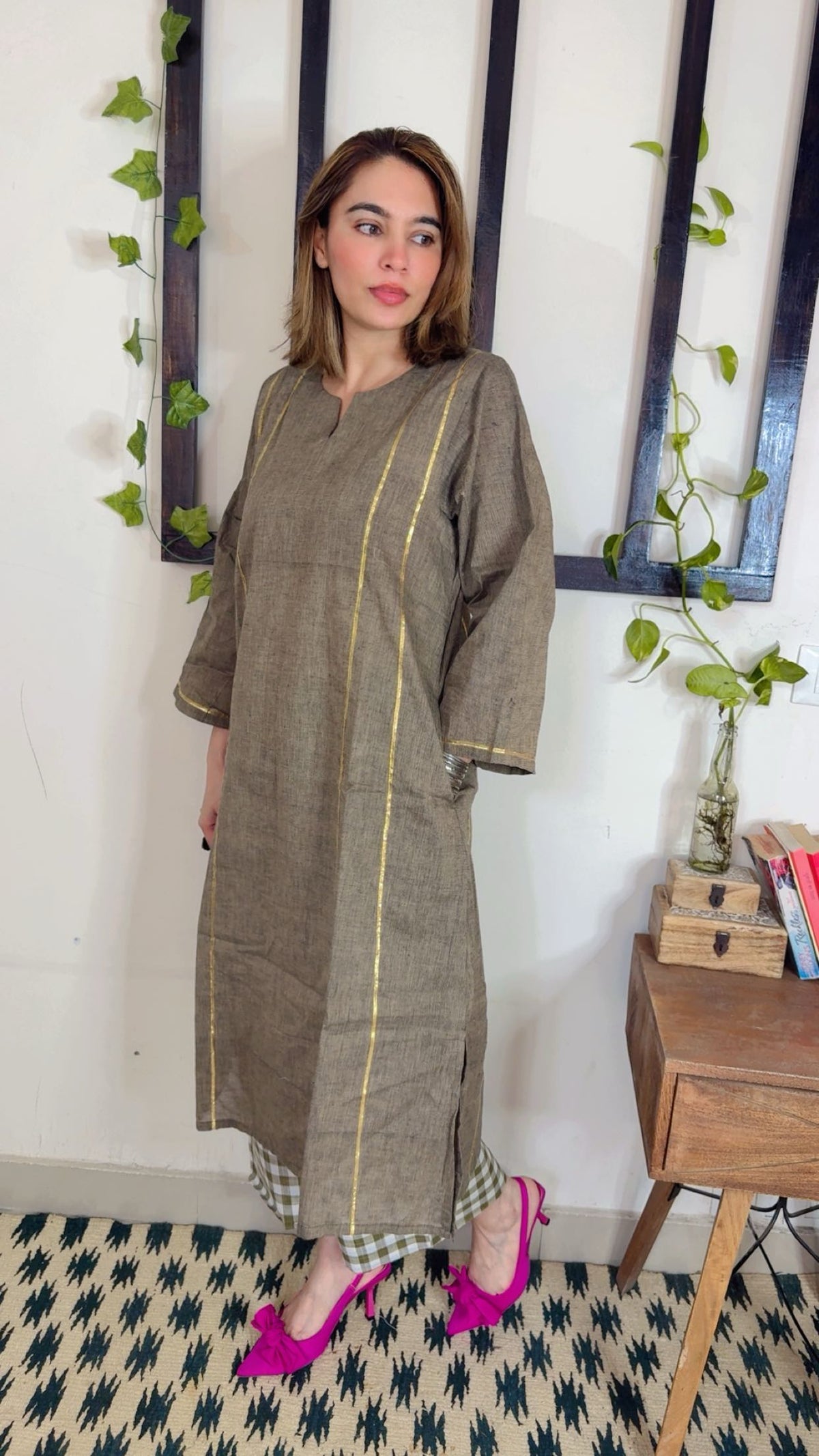 Handloom Cotton Pakistani Style Set ✨