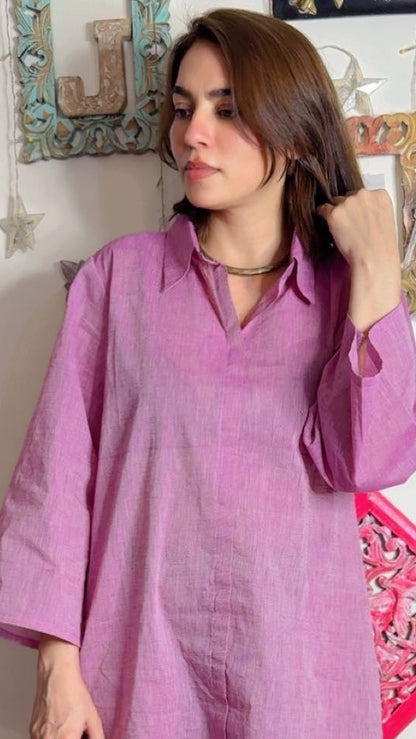 Handloom Cotton Stitched Set