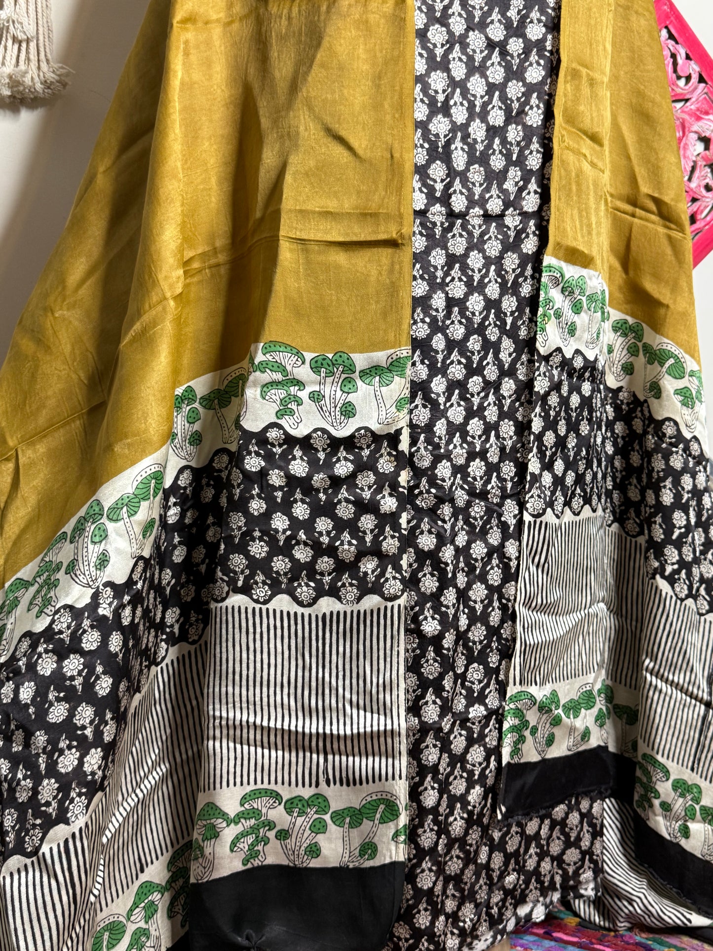 Vanaspati Natural Vegetable Dyed Modal Silk Suit – Exclusive Ajrakh Print
