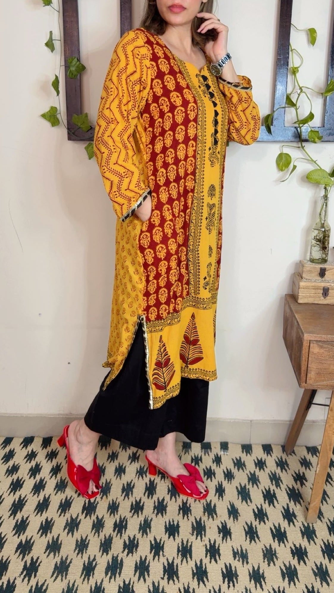 Bagh Cotton Stitch Kurta