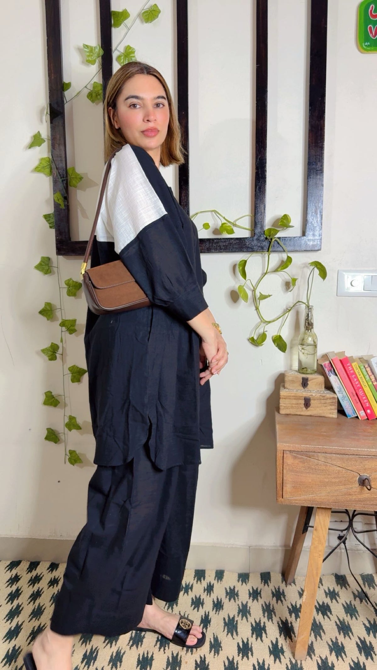 Cotton Linen Boxy Fit Co-ord Set