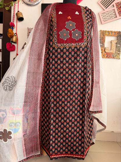 Cotton Ajrakh Suit