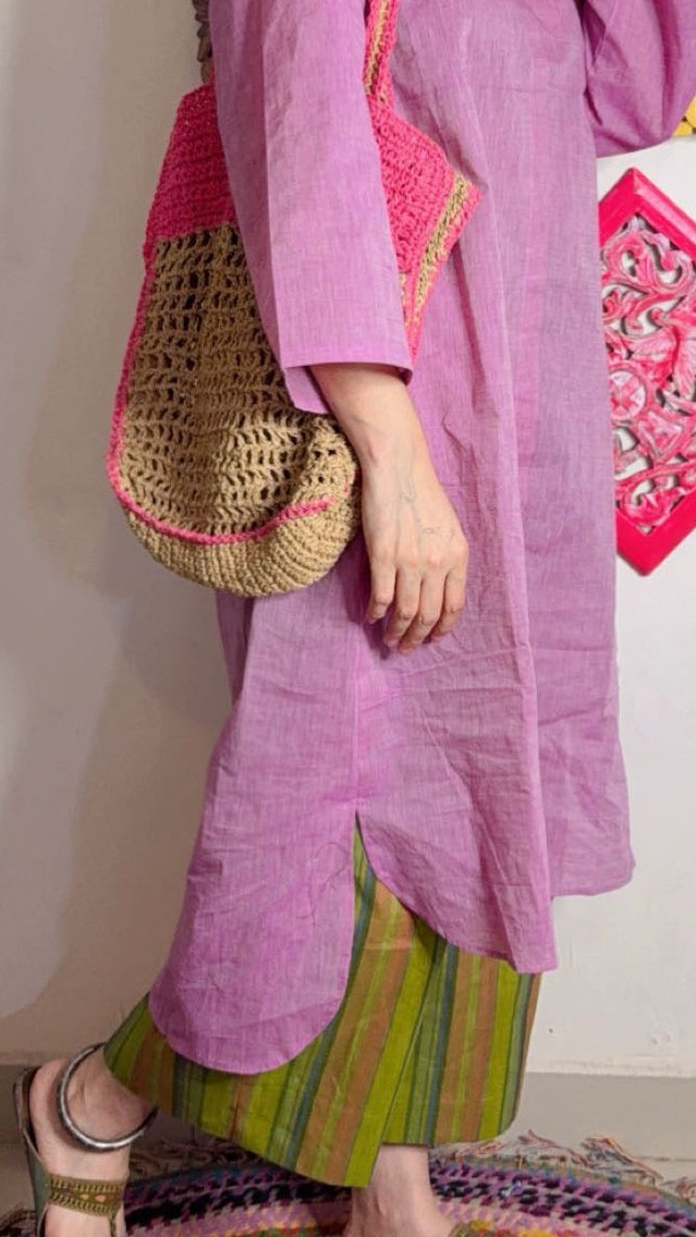 Handloom Cotton Stitched Set