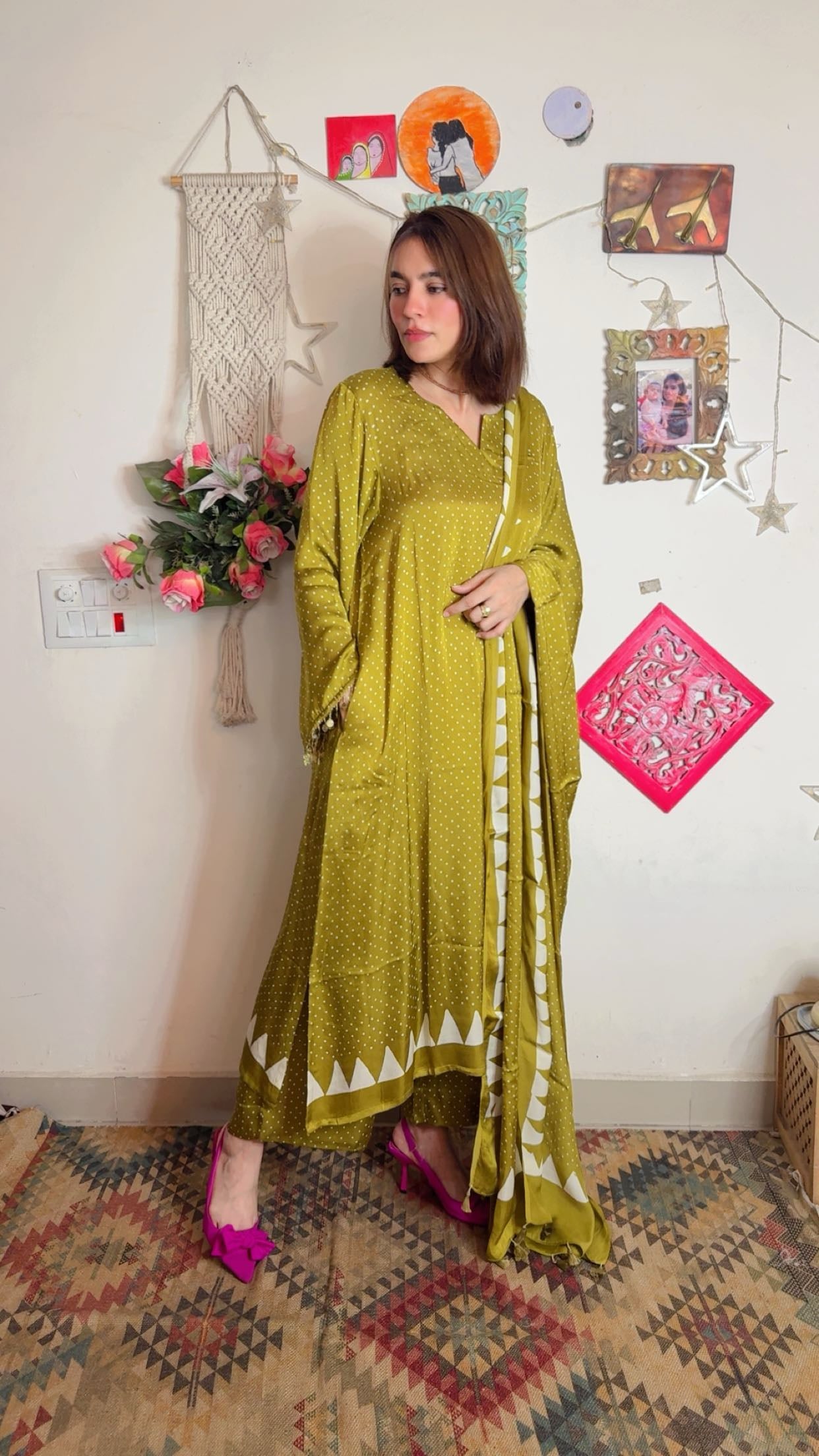Modal Anti-Fit Stitched Suit Set
