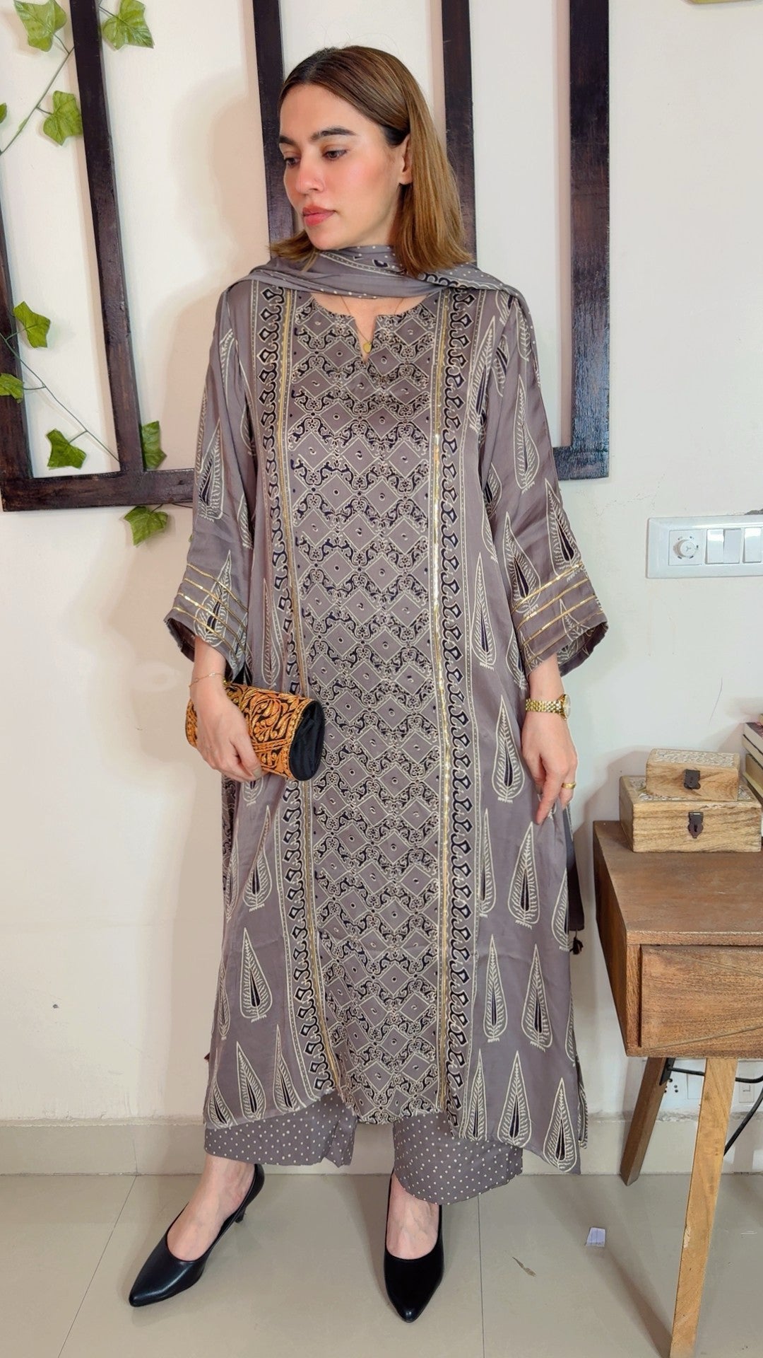 Pure Modal Silk Stitch Suit ✨