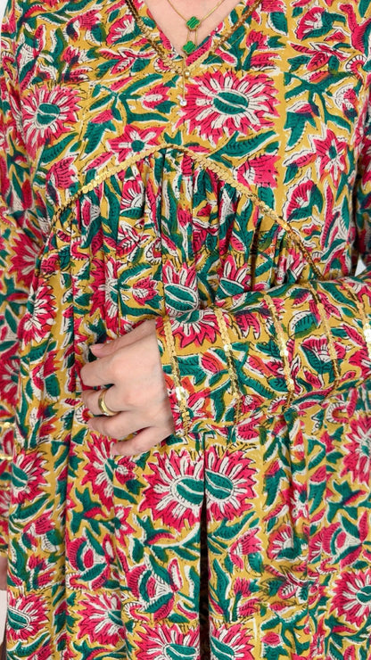 Handblock Kalamkari Stitch set