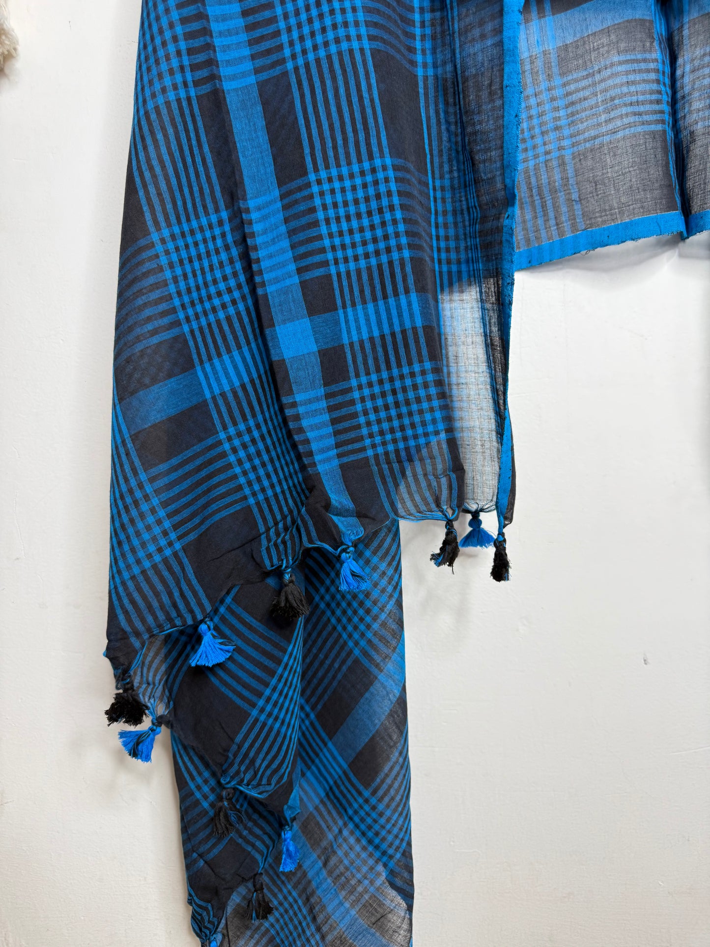 Jamdani Cotton Checks Suit Set