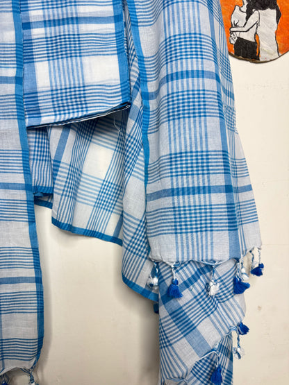 Jamdani Cotton Checks Suit Set