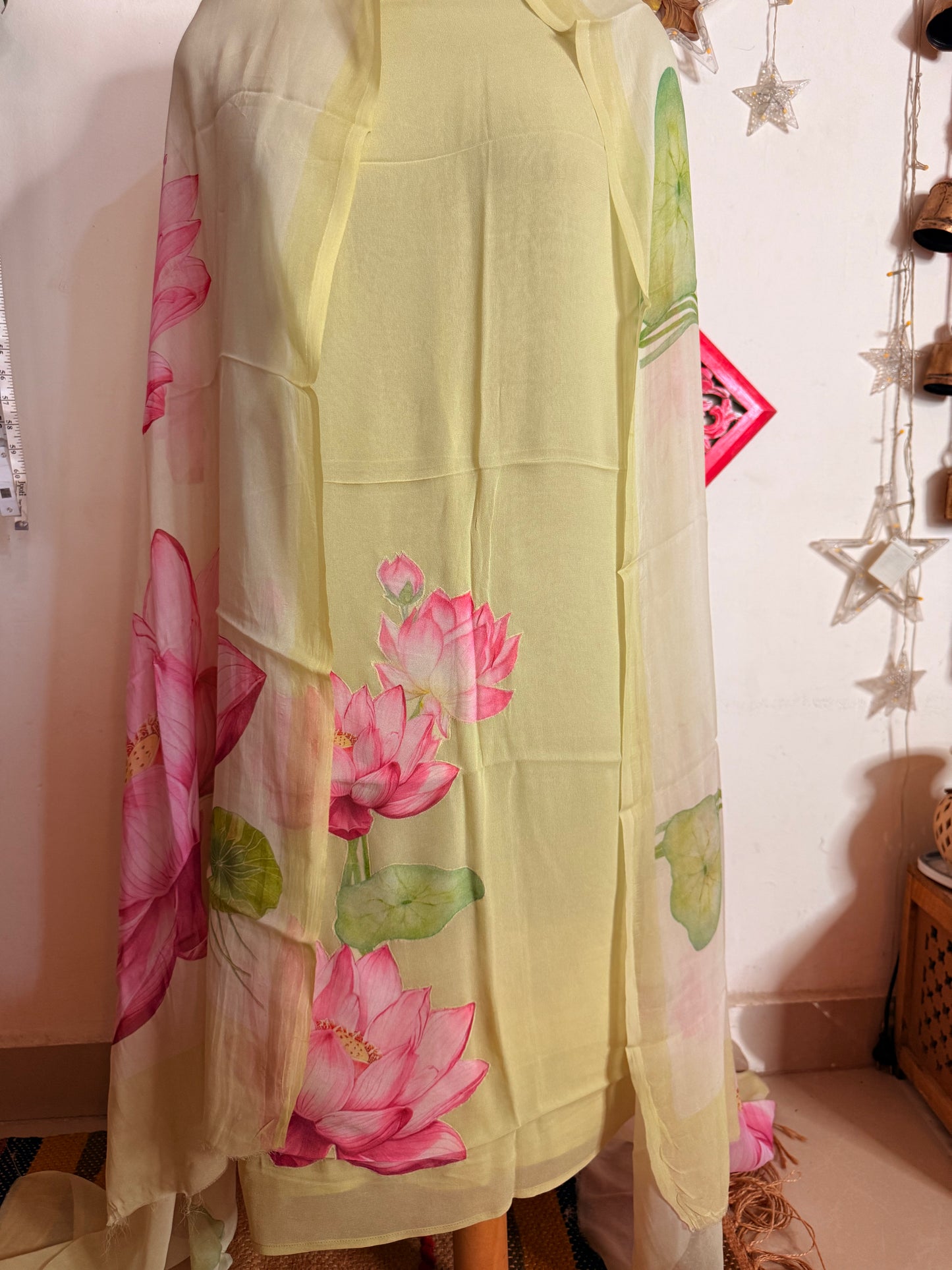 Georgette Patch Work Full Suit