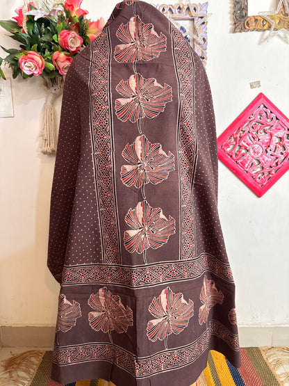 Taj Cotton Ajrakh Kurta Fabric