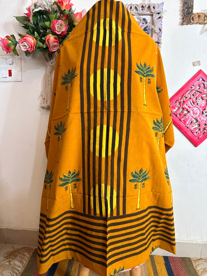 Taj Cotton Ajrakh Kurta Fabric