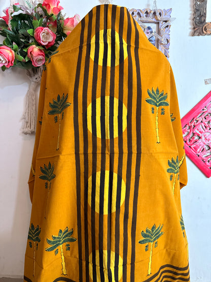Taj Cotton Ajrakh Kurta Fabric