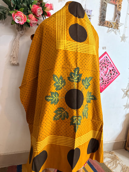 Taj Cotton Ajrakh Kurta Fabric
