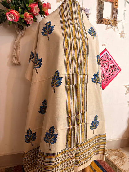 Taj Cotton Ajrakh Kurta Fabric