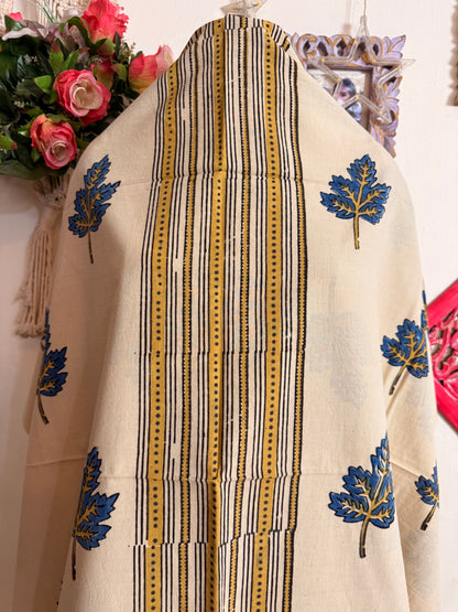 Taj Cotton Ajrakh Kurta Fabric