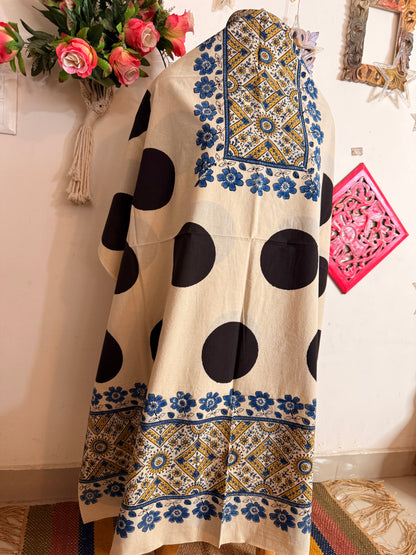 Taj Cotton Ajrakh Kurta Fabric