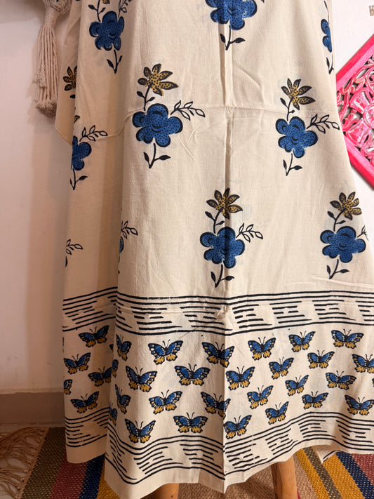 Taj Cotton Ajrakh Kurta Fabric