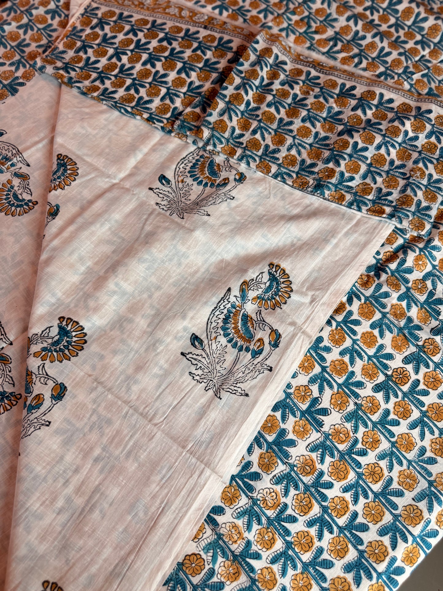 Handblock Cotton Suit Set