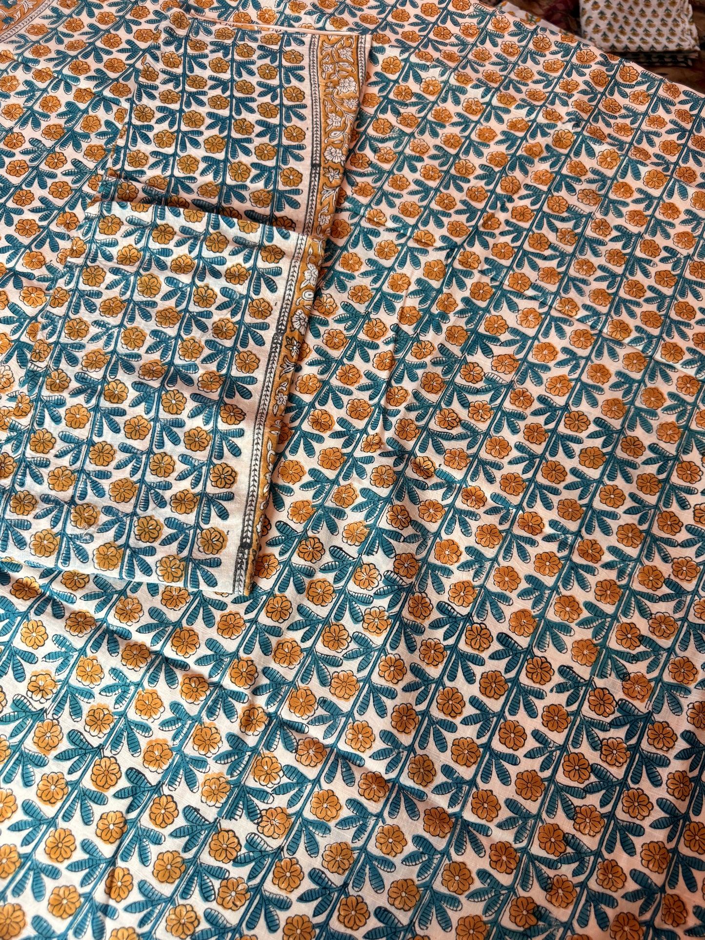 Handblock Cotton Suit Set