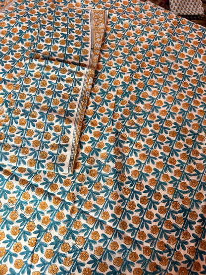 Handblock Cotton Suit Set