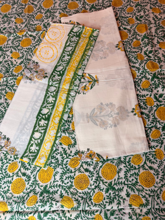 Handblock Cotton Suit Set