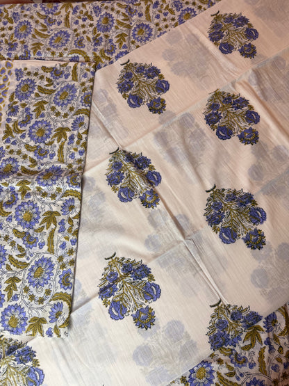 Handblock Cotton Suit Set