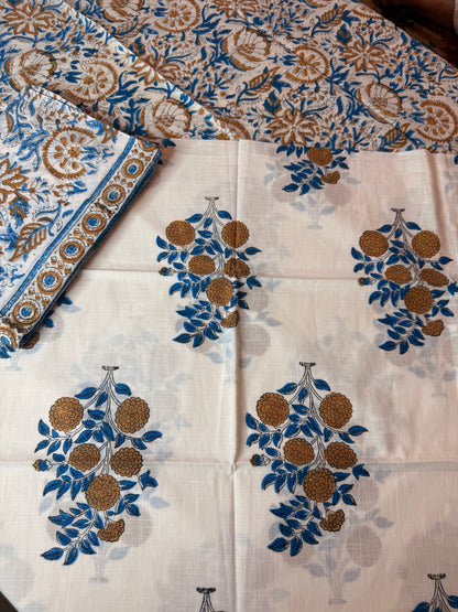 Handblock Cotton Suit Set