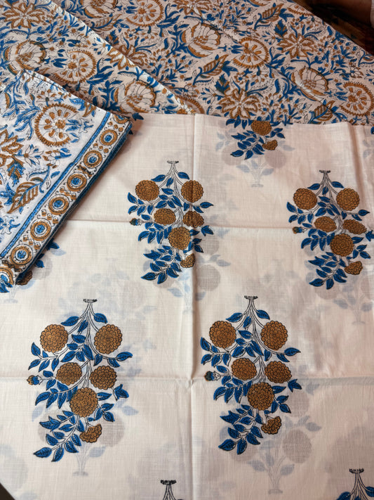 Handblock Cotton Suit Set